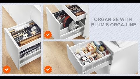 BLUM ORGA-LINE FOR THE KITCHEN
