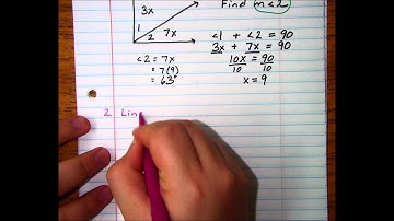 Investigating Geometry: Angle Relationships (1)