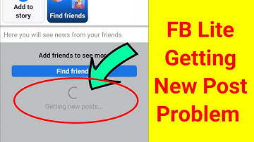 Fix Getting new posts on facebook lite problem