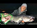 Bangin’ BIG Catfish On Spoons/Cut Bait!!! (Late Ice Fishing)