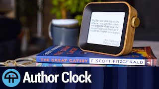 A Smart Clock for the Author in Your Life