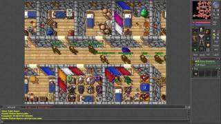Tibia [7.4] Party of 8~ people goes PK
