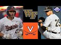 #7 Wake Forest v #17 Virginia (Chase Burns was DEALING!) | Game 2 | 2024 College Baseball Highlights