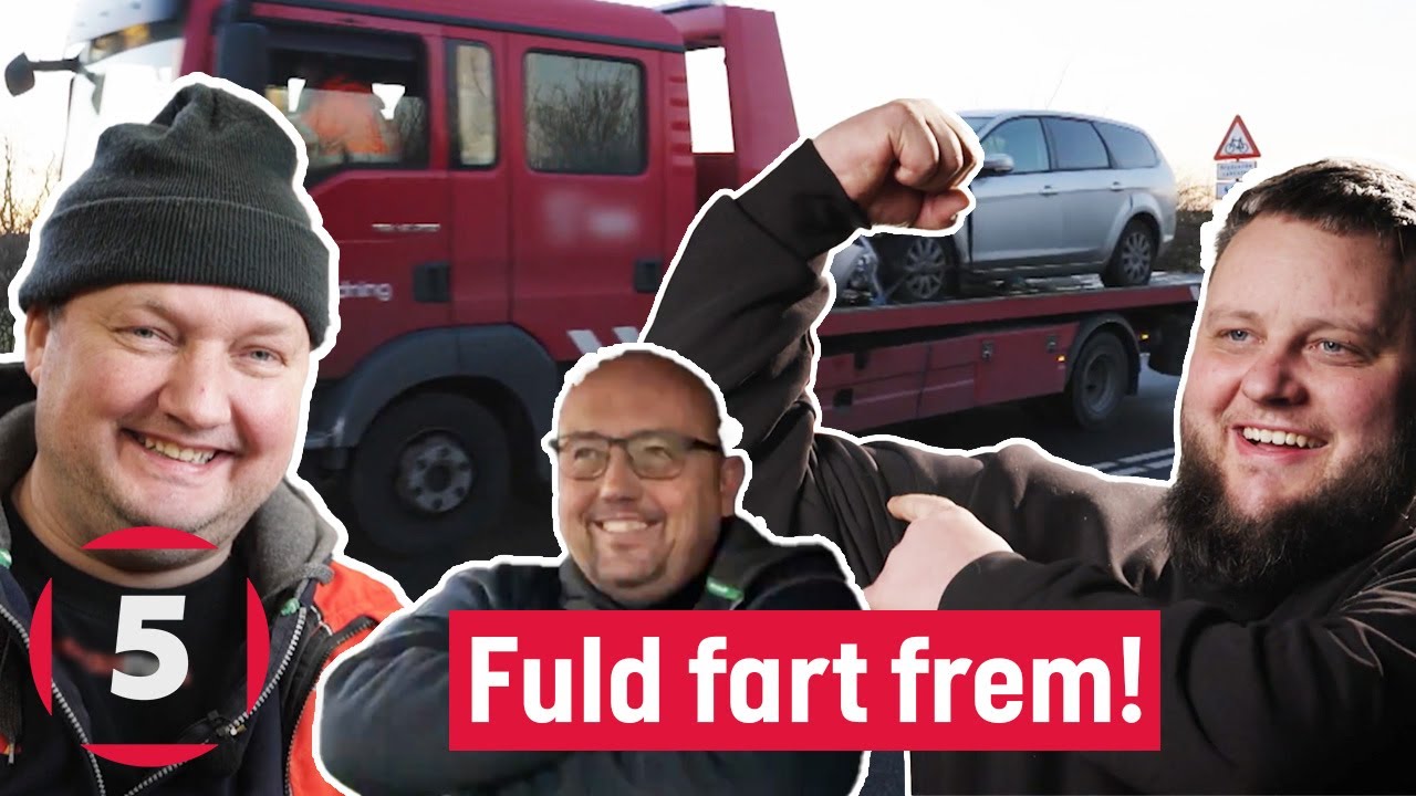 45 minutter med kørsel 1 og stærke overarme! | Vejens Helte | Kanal 5 Danmark
