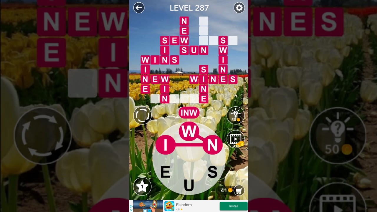 Word Crossword Search level 287