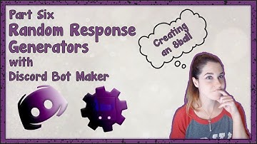 DISCORD BOT MAKER TUTORIAL | Random Response Generators (8ball)