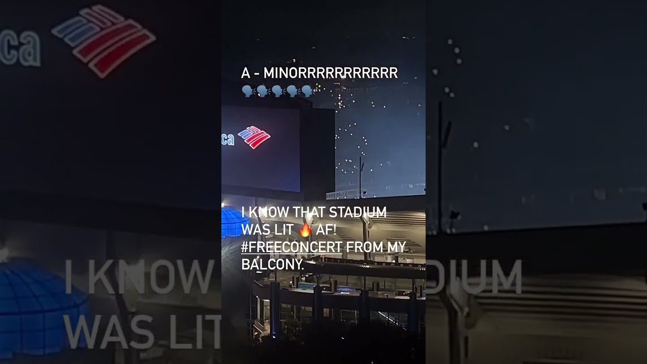 Not Like Us from outside Bank of America Stadium  