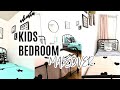 DIY KIDS BEDROOM MAKEOVER | KIDS ROOM MAKEOVER ON A BUDGET | SURPRISE MAKEOVER | DECORATE WITH ME