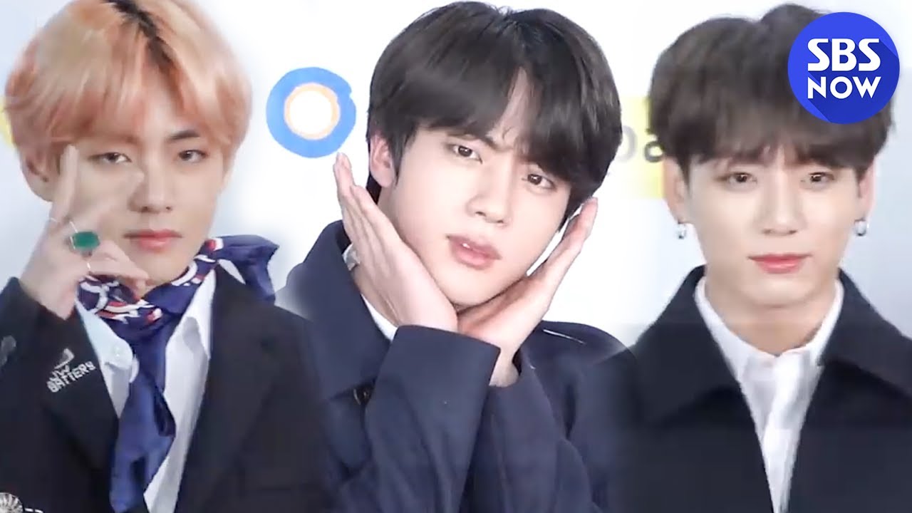 2018 SBS 가요대전] '레드 카펫 포토타임 '방탄소년단' / SBS Music