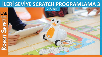 6. RobotSepeti İleri Seviye Scratch Programlama Eğitimi 3 (2 .Sınıf) - Albert Robot