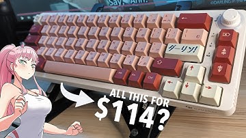 BUDGET LK67 WEEB CUSTOM MECHANICAL KEYBOARD? :O