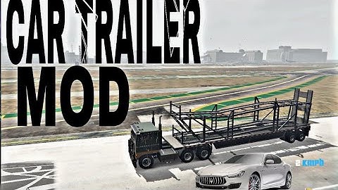 how to install car carrier trailer mod in gta5 (tutorial#4)