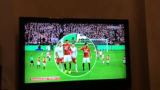 Zlatan Ibrahimovic EFL final goal free kick