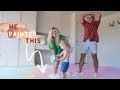 We let our kid paint OUR FLOORS!? 😳