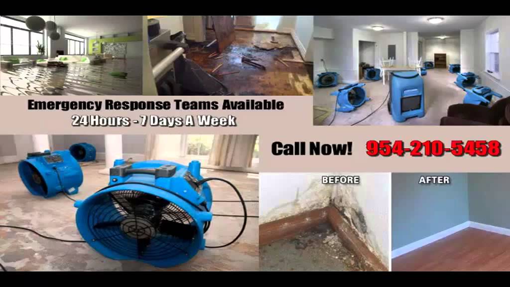 24 Hour Emergency Water Damage Remediation Fort Lauderdale FL 954-210-5458 | Best