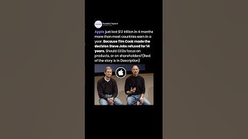 Apple biggest mistake! #business #entrepreneurship #shorts