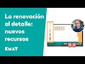 La renovación de EMAT al detalle 4: las nuevas pizarras, recursos para docentes y alumnos.