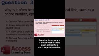 How Can Validation Rules Prevent Invalid Table Dates in Microsoft Access Video Quiz B1.7