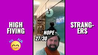 High-Fiving Strangers Challenge Compilation
