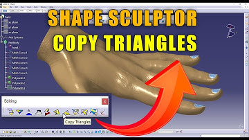 Shape Sculptor - Copy triangles - #catia