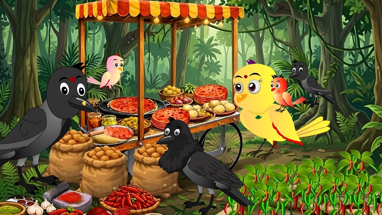 9-03-2026 |Chidiya Cartoon |Barish k pakoray| Hindi Kahani Dekhao |rano birds stories tv