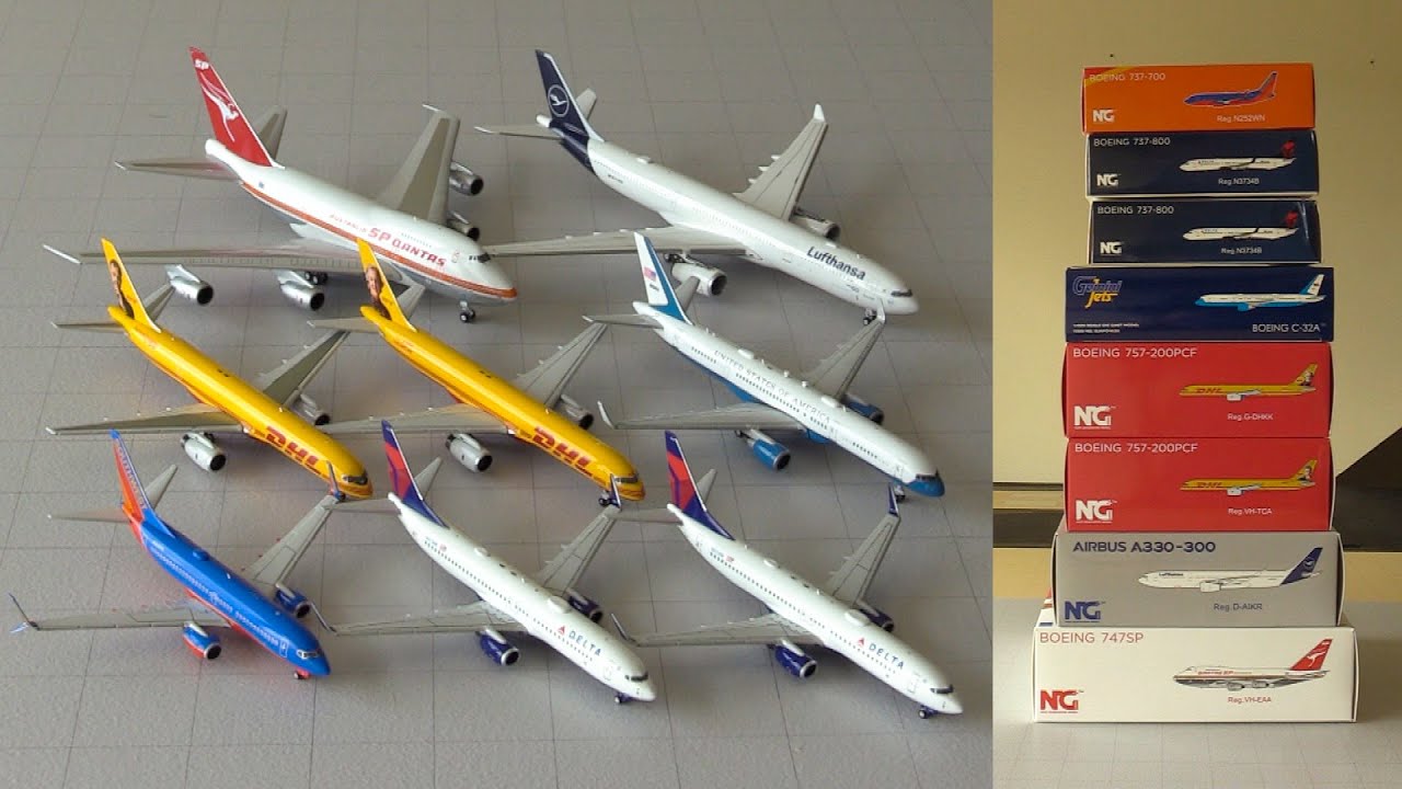Unboxing Jeremy Clarkson's DHL Boeing 757-200F by NG Models in 1