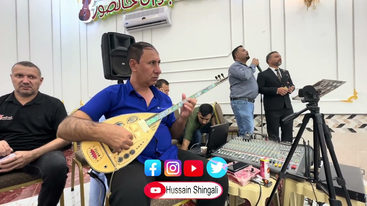 زيدان خلف قاعه جوان خانصور حفله (خلف& بسما)-22-9-2024