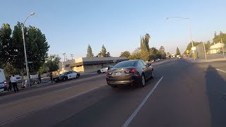A kid was hit by a car while riding a bicycle 8-28-18