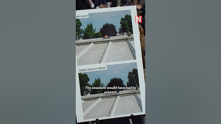 Secret Service Shows Lawmakers Why Shooter Was Hard To Spot By Snipers
