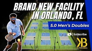 5.0 Men's Doubles Round Robin at Brand New Facility in Orlando, FL