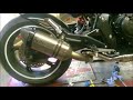 Honda CBR 600F Decat Unboxing Installation and Sound Test of Blackwidow Downpipe
