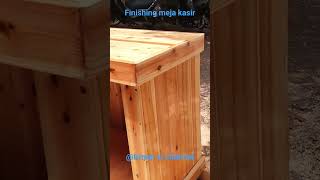 Finishing Meja Kasir Mantul Si Channel 