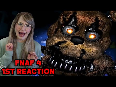 HORROR FAN PLAYS FIVE NIGHTS AT FREDDY'S 4 FOR THE FIRST TIME