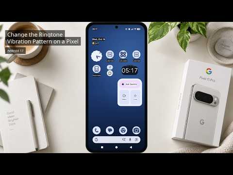How to Change the Ringtone Vibration Pattern on Pixel 11 Pro with Android 17