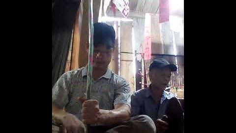 Cúng cơm . Đám ma dân tộc tày bình trung chợ đồn bắc kạn. C