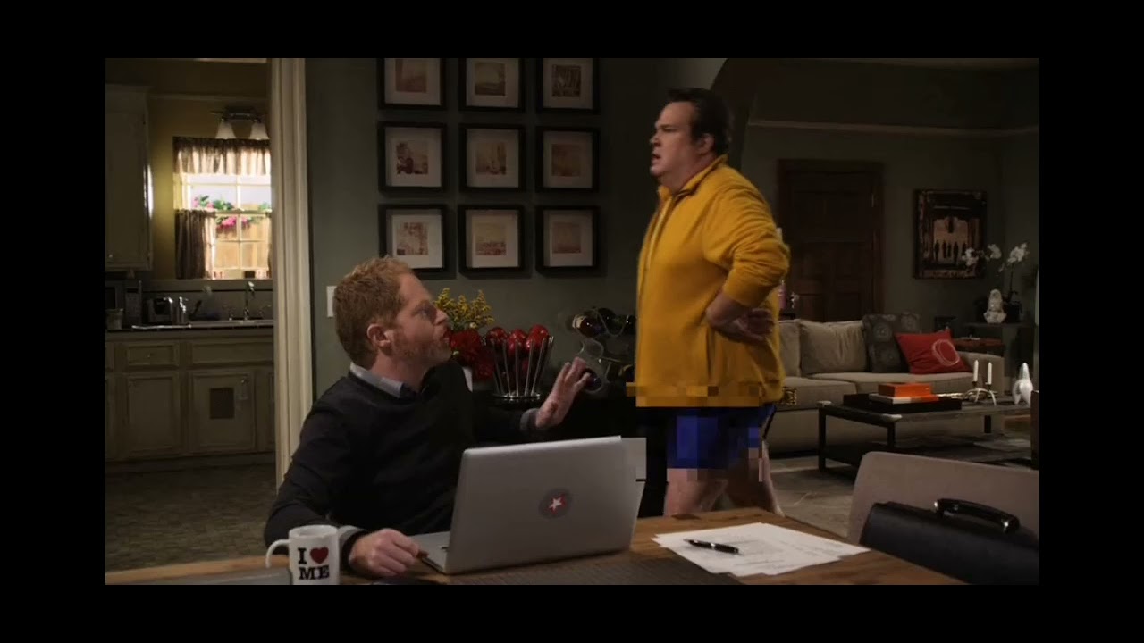 Modern Family Cam in bike shorts Part 3 YouTube