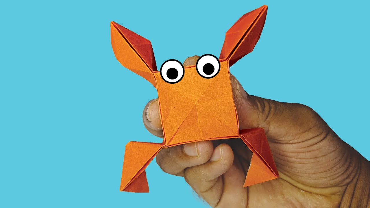 Origami Shake 🦀 How To Make Origami Toy