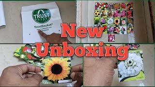 Flower Seeds And Grow bag Unboxing|Buy Flower Seeds Online