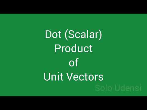 Scalar Product of