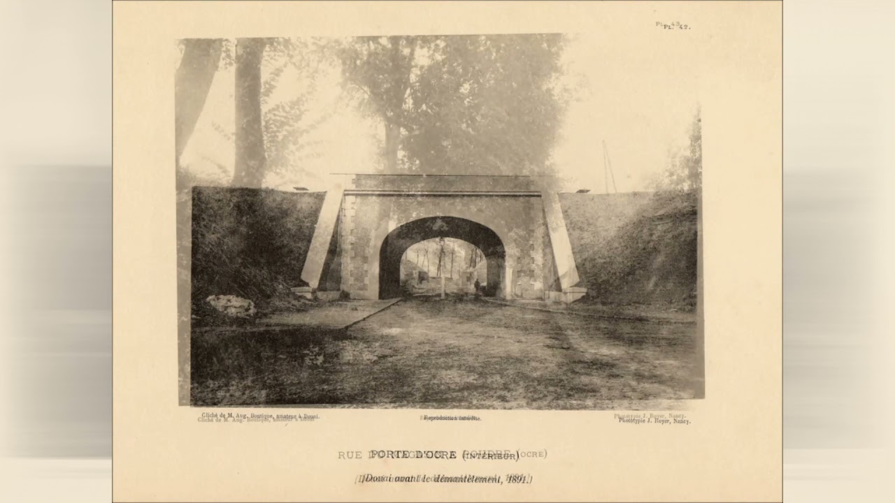 Douai avant le démantèlement 1891