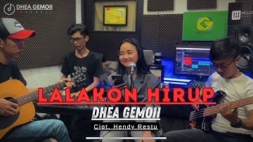 LALAKON HIRUP - HENDY RESTU (LIVE COVER DHEA GEMOII) POJOK SUARA VERSI AKUSTIK