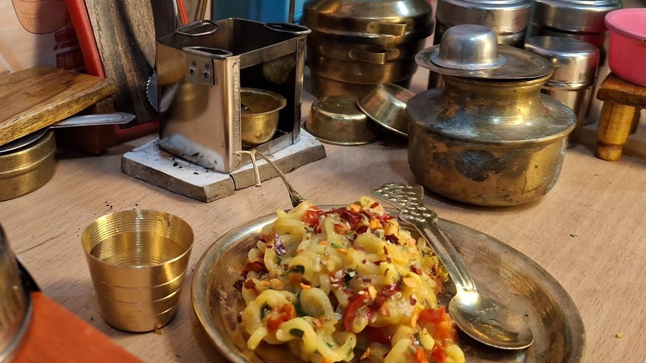 World's smallest chilly creamy maggie🍝| follow for more | #trending #Cooking #food #explore 