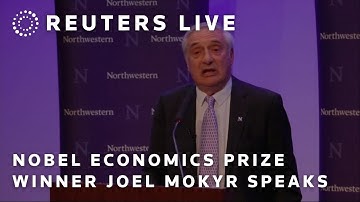 LIVE: Nobel Prize in economics winner Joel Mokyr speaks