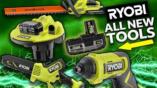 10 New Tools from Ryobi You NEED to know about!