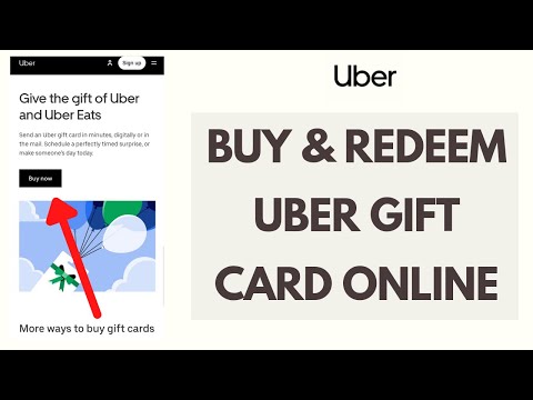 How to Buy & Redeem Uber Gift Card Online 2021