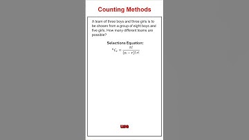 Using The Selections Equation  #mathmethods #maths #vce