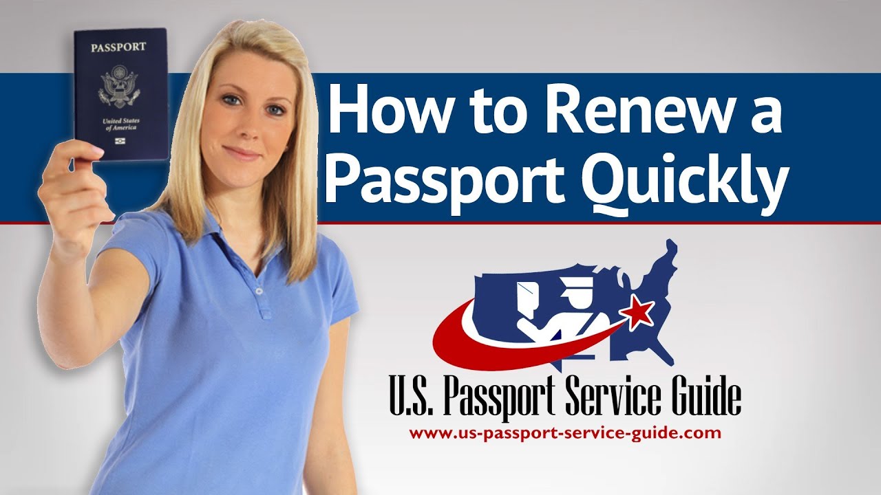 How to Renew a Passport Quickly - YouTube