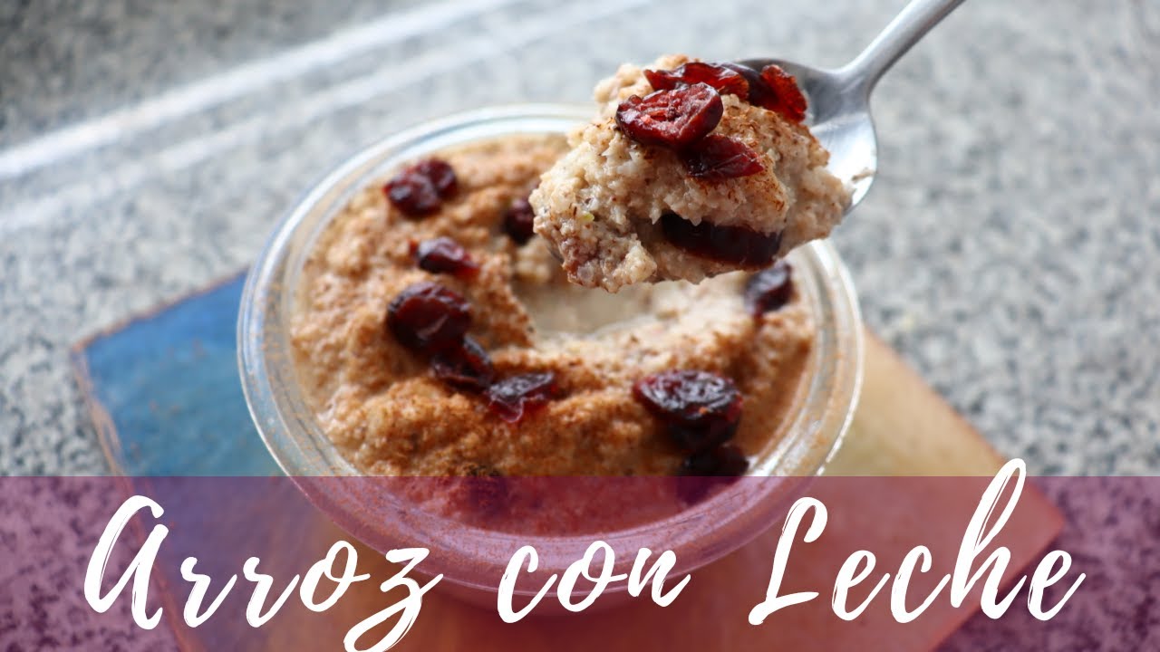 RECETA "ARROZ" CON LECHE BAJO EN CALORIAS | Ticky Gomezal