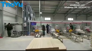 Romania customer pallet block machine working video