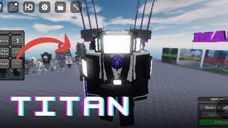 Titan tv man no Roblox